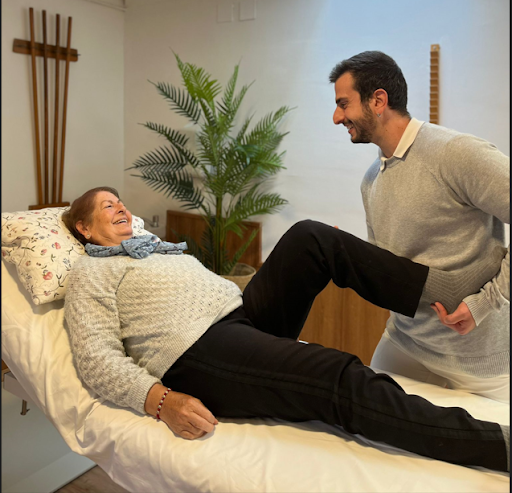 Servicio de fisioterapia en la Residencia para ancianos en Castelldefels